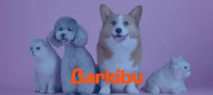 Hero Barkibu con logo y perros